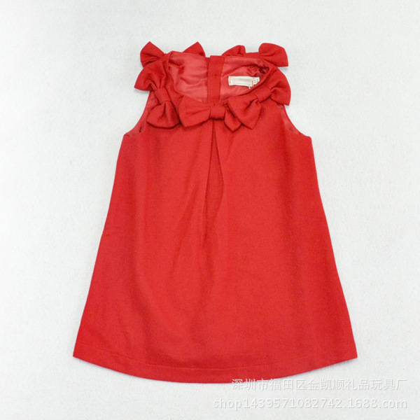 American girl 18寸美國女孩娃娃衣服 紅色洋裝 定做批發・進口・工廠・代買・代購