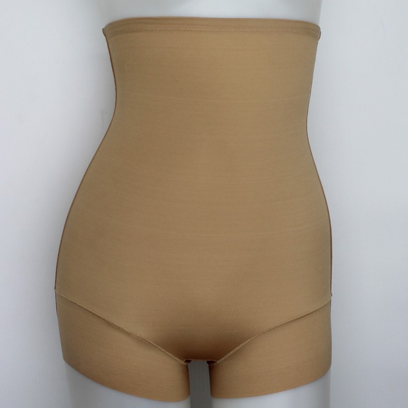2016新款簡約自然女士塑身美體內褲 純色純棉高腰內褲平角褲工廠,批發,進口,代購