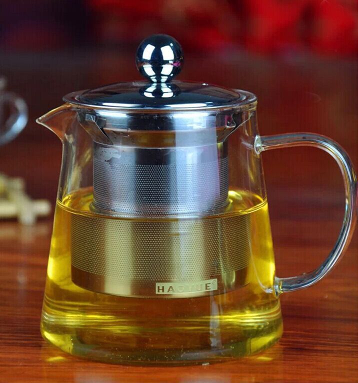 玻璃茶壺不銹鋼過濾網泡茶壺套裝花茶壺可加熱耐高溫 550ml工廠,批發,進口,代購