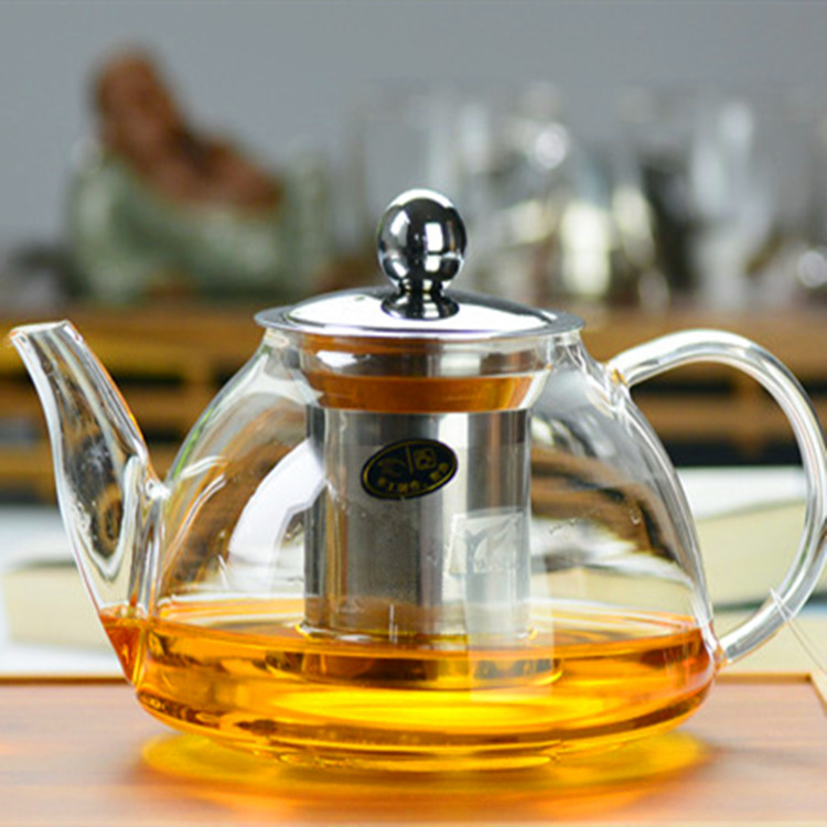 悅物加厚花茶壺玻璃茶具耐熱玻璃茶壺泡茶壺大容量耐高溫玻璃壺工廠,批發,進口,代購
