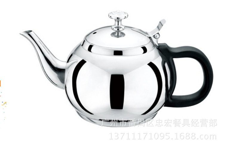 熱銷產品 不銹鋼茶壺 電磁爐通用帶網格球型壺 燈籠壺 平底壺工廠,批發,進口,代購
