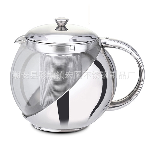 供應不銹鋼茶壺 過濾茶壺 如意茶壺 禮品泡茶壺工廠,批發,進口,代購