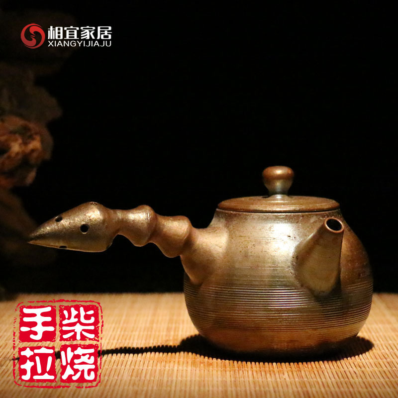 相宜傢居 柴燒手拉胚 純手工製作 陶瓷茶壺 茶壺茶海 批發 混裝工廠,批發,進口,代購