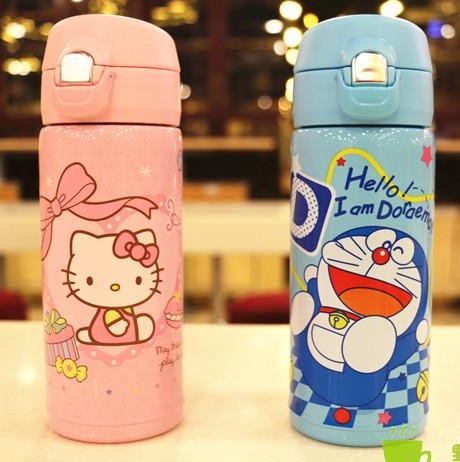 卡通helloKitty保溫杯 不銹鋼便攜創意杯 可愛男女學生兒童水杯子工廠,批發,進口,代購