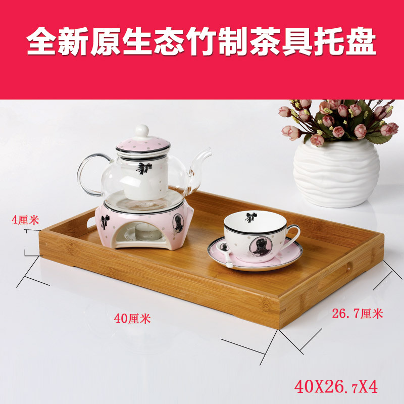 【獨傢】定製 環保茶盤 花茶具配套竹盤 簡約托盤批發 現貨供應工廠,批發,進口,代購