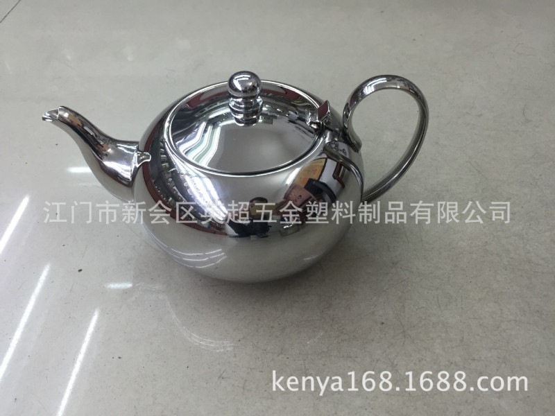 不銹鋼茶壺 不銹鋼鼓型茶壺 沖茶器  不銹鋼咖啡壺工廠,批發,進口,代購