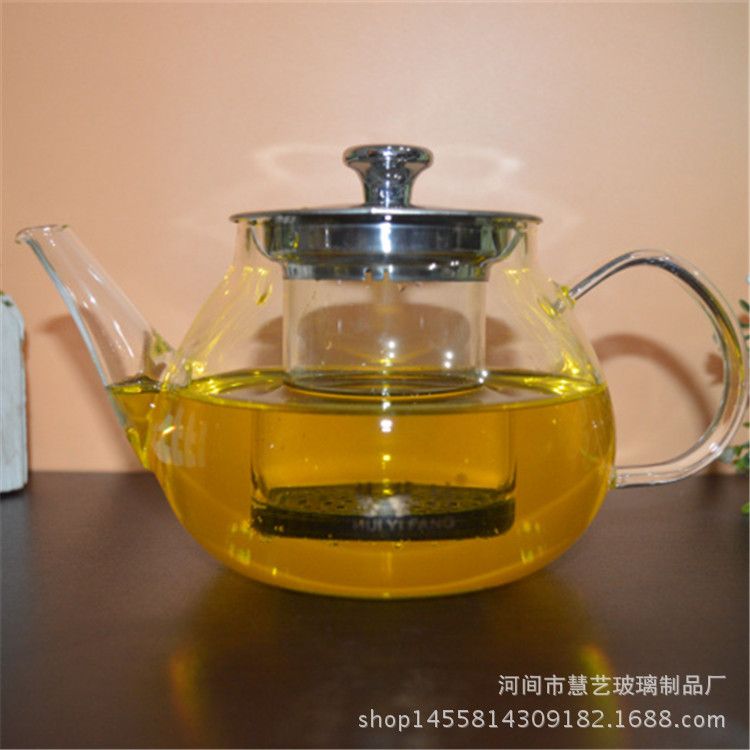 批發手工耐高溫玻璃茶具帶漏茶壺 泡茶器富貴壺 3種內膽工廠,批發,進口,代購