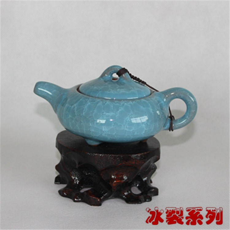 陶瓷茶壺 冰裂茶具大號茶壺 德化陶瓷茶具定做 陶瓷禮品工藝品工廠,批發,進口,代購