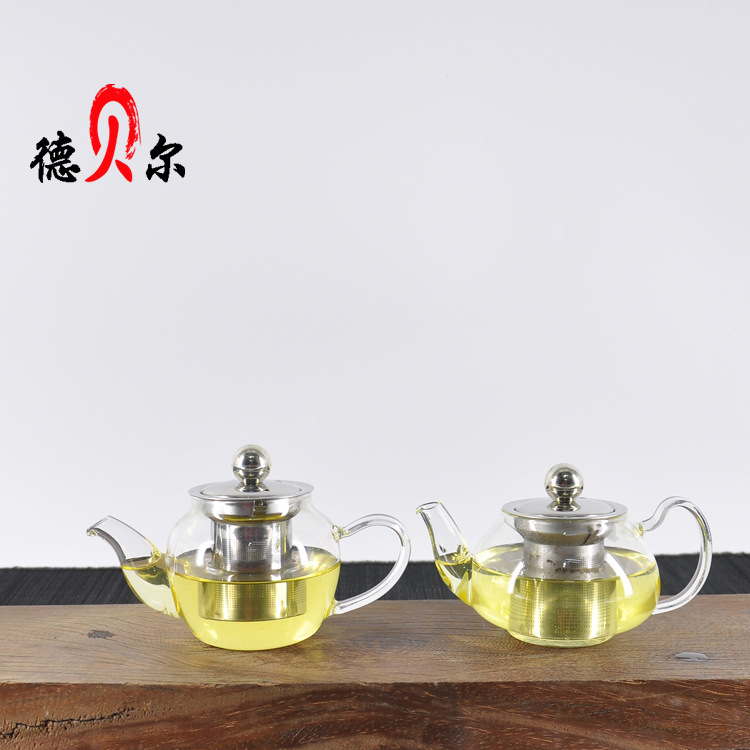 玻璃茶壺茶具耐熱過濾玻璃花茶壺套裝批發玻璃茶壺 透明整套茶具工廠,批發,進口,代購