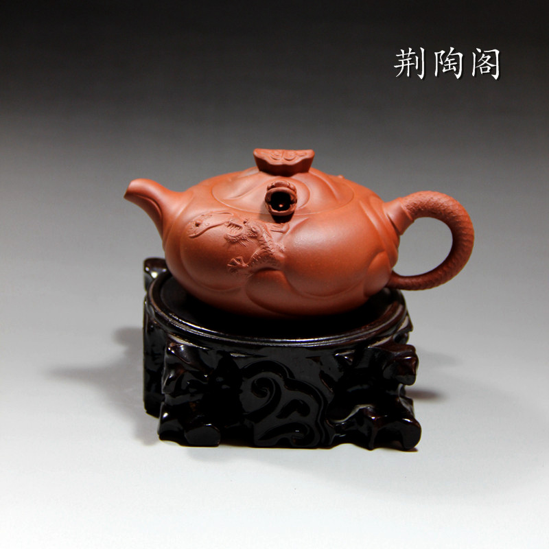 宜興原礦底槽清紫砂壺teapot  全手工茶壺 紫砂茶具 魚化龍工廠,批發,進口,代購