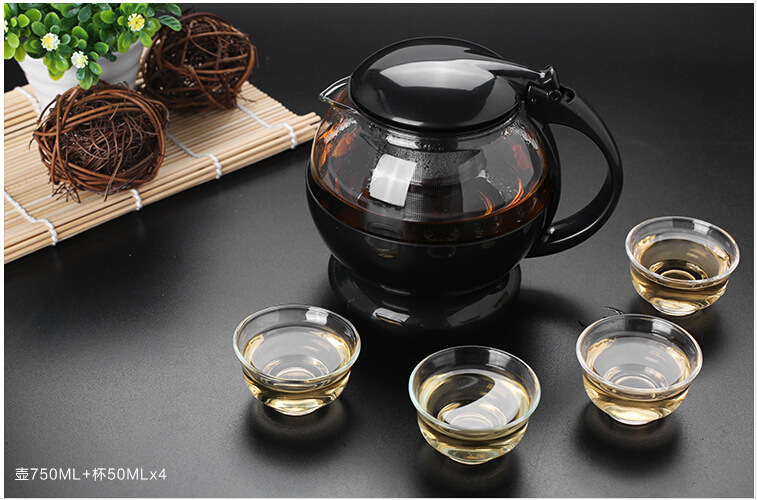 玻璃茶壺  泡茶壺  花茶壺  耐高溫玻璃茶壺 精品茶具 不銹鋼過濾批發・進口・工廠・代買・代購