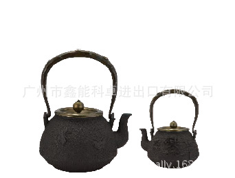 CITP-W0011盛龍鐵器精鑄壺 國色天香 135X160x195mm 0.8 L工廠,批發,進口,代購