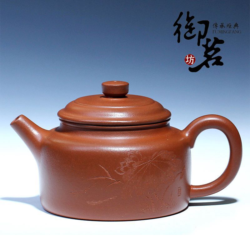 禦茗坊宜興正品名傢純全手工紫砂壺原礦紫泥德鐘壺泡茶養生收藏壺工廠,批發,進口,代購