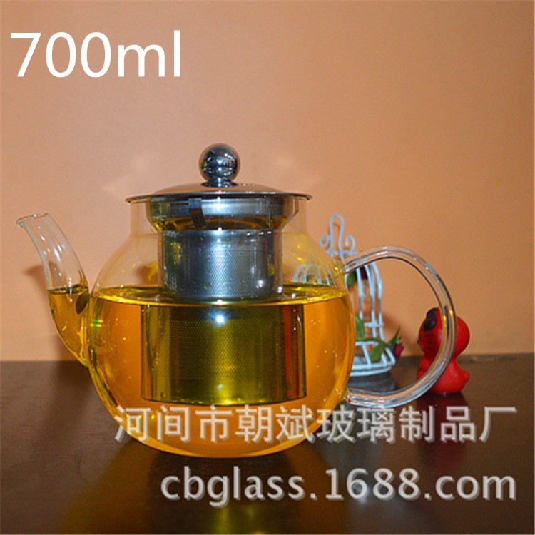 耐熱玻璃茶壺茶具不銹鋼過濾泡茶壺茶杯整套裝紅茶花茶壺泡茶器工廠,批發,進口,代購