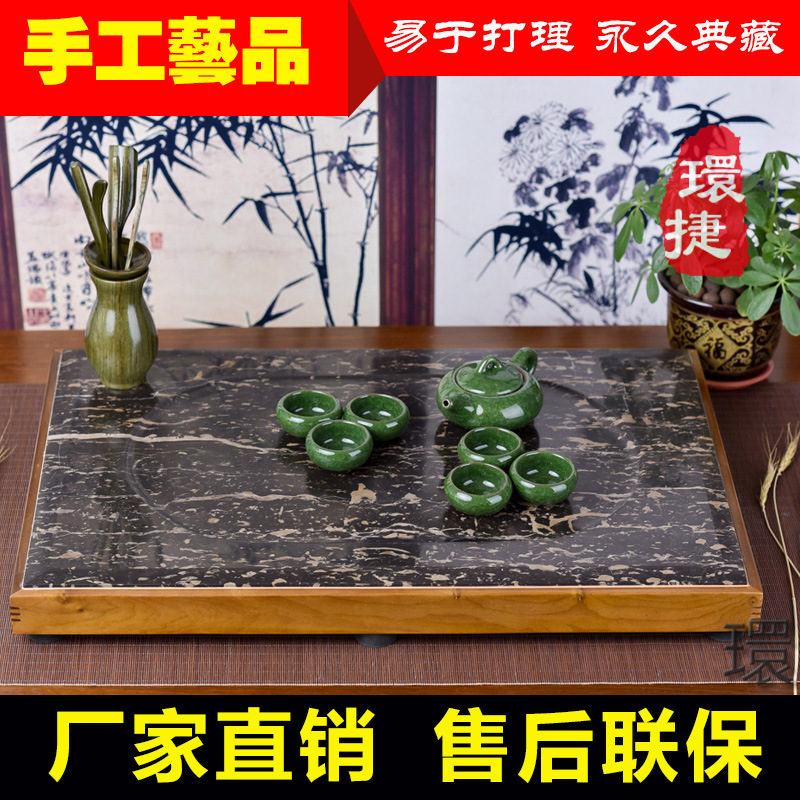 環捷茶具 傳統手工 整塊天然石茶盤 石茶臺 石頭排水茶托工廠,批發,進口,代購