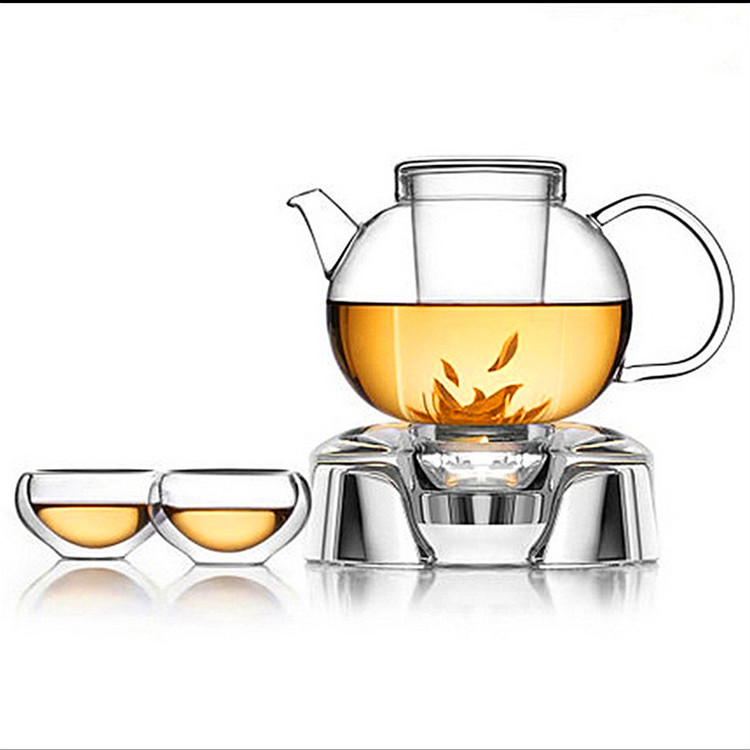 批發定製創意透明耐熱功夫茶具花茶壺套杯 玻璃茶壺 創意工廠,批發,進口,代購