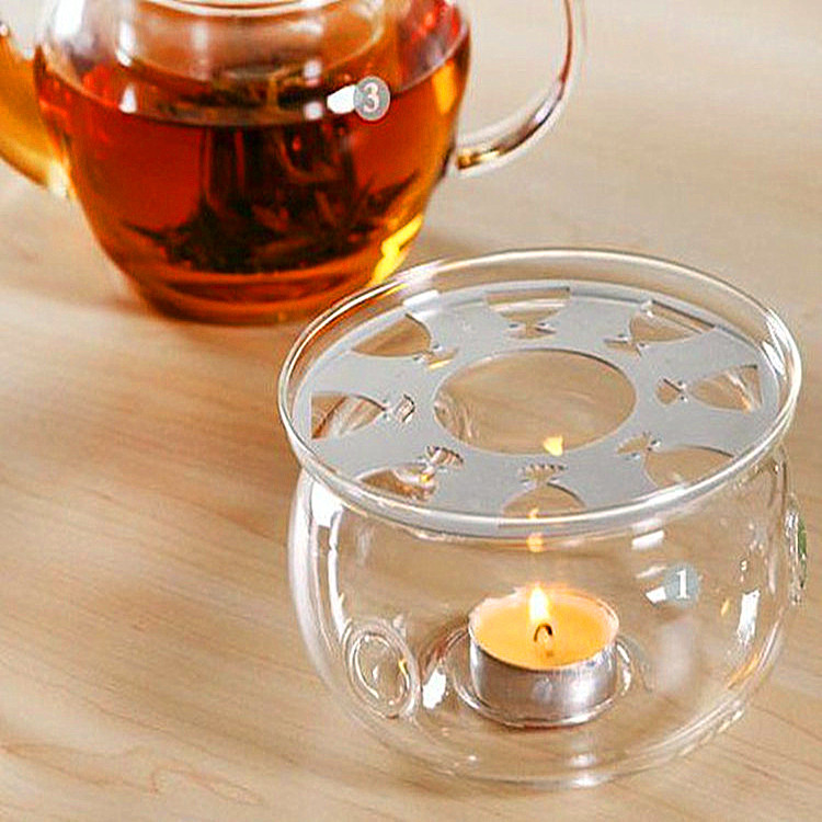 加厚耐熱玻璃茶具茶壺加熱器 保溫底座 加熱底座 暖茶器 溫茶器工廠,批發,進口,代購