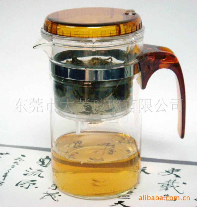 東莞生產廠傢批發銷售大菱飄逸杯 專業玻璃茶具P865 質優價廉批發・進口・工廠・代買・代購