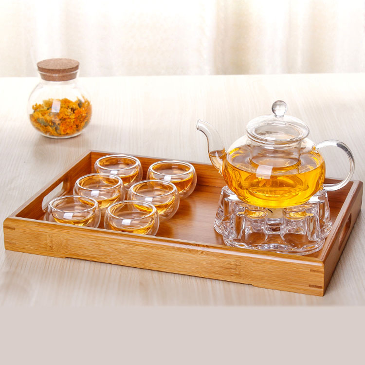 茶具套裝 特價玻璃花茶壺 高硼矽透明可加熱過濾內膽茶具廠傢批發工廠,批發,進口,代購