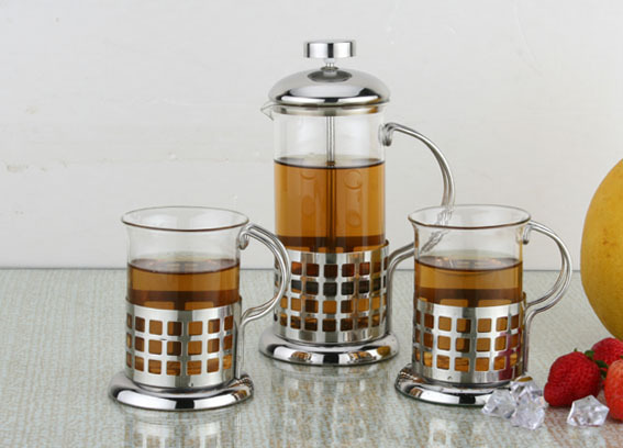 三件套茶具套裝送禮佳品，沖茶器，泡茶器，茶杯，水杯批發・進口・工廠・代買・代購
