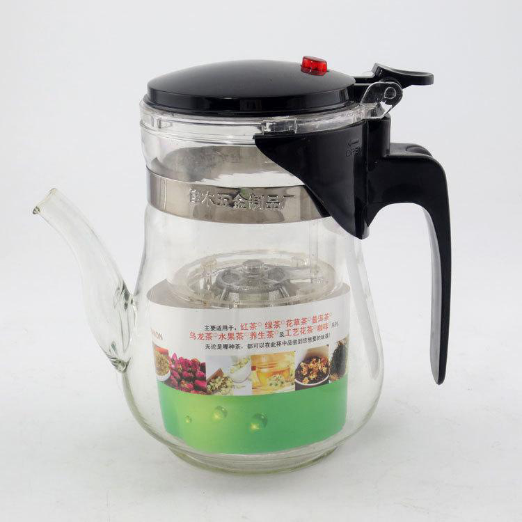 通用飄逸杯QQ壺500ML750ML漲型直型斜型茶具套裝杯子玻璃杯工廠,批發,進口,代購