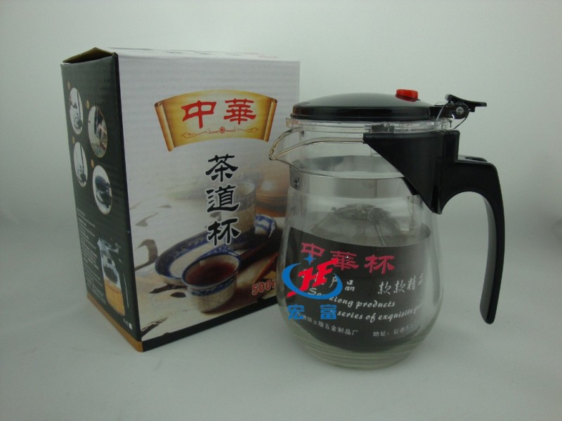 耐熱玻璃飄逸杯 漲形飄逸杯玻璃茶壺 中華茶道杯 輕壓短嘴飄逸杯工廠,批發,進口,代購