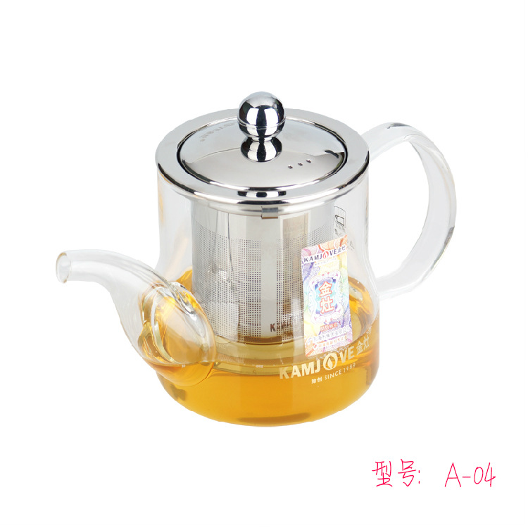 KAMJOVE/金灶A-04經典款泡茶壺 煮茶壺 飄逸杯正品耐熱玻璃泡茶器工廠,批發,進口,代購