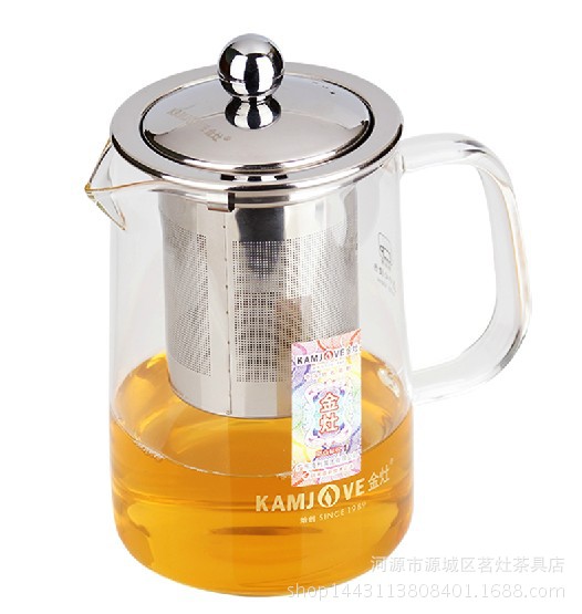 金灶茶具批發A-03正品耐熱玻璃茶道杯飄逸杯泡茶壺500ML工廠,批發,進口,代購
