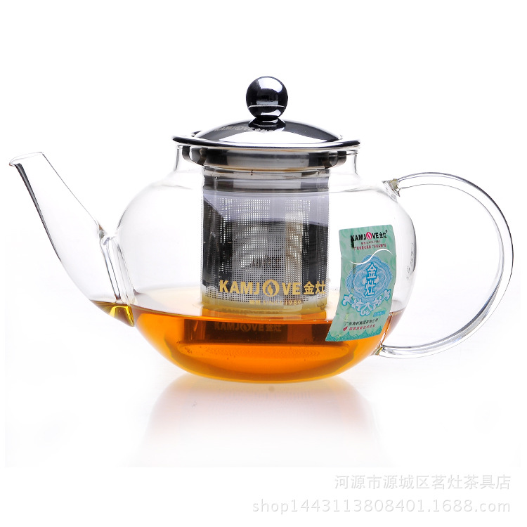 金灶茶具批發A-08正品耐熱玻璃茶道杯飄逸杯泡茶壺 800ML工廠,批發,進口,代購