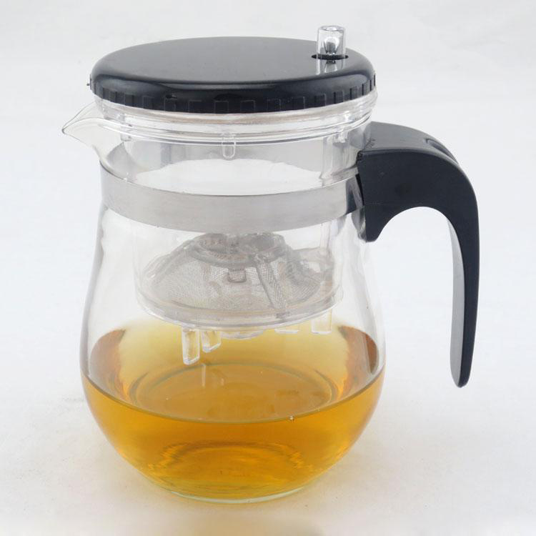 耐熱玻璃吹製防爆玻璃茶壺功夫茶具全過濾泡花茶 可拆洗飄逸杯工廠,批發,進口,代購
