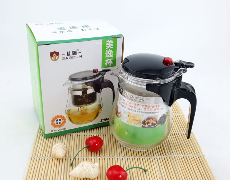 促銷禮品 廣告贈品 300ML肚形飄逸杯 玻璃茶具 茶道杯工廠,批發,進口,代購