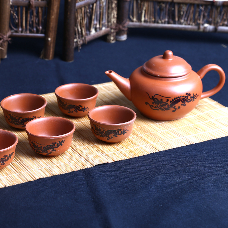 中式古韻古典款客廳紫砂茶具套裝 民間傳統工藝高檔紫砂茶具套裝批發・進口・工廠・代買・代購