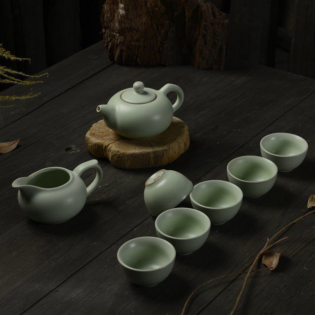 廠傢直銷汝窯茶具茶盤促銷禮品定製廠價批發工廠,批發,進口,代購