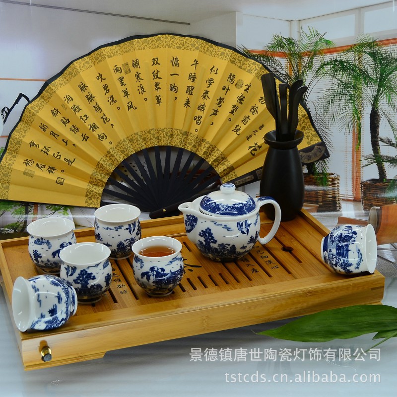 景德鎮陶瓷茶具套裝 功夫茶具 高白瓷茶具工廠,批發,進口,代購