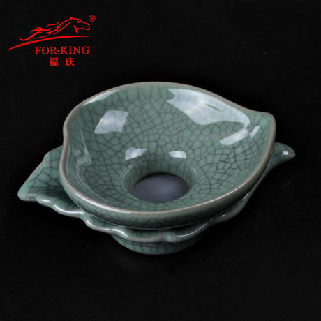 廠傢批發 哥窯茶具套裝 冰裂清晰 茶漏單品 哥窯精品陶瓷茶具工廠,批發,進口,代購