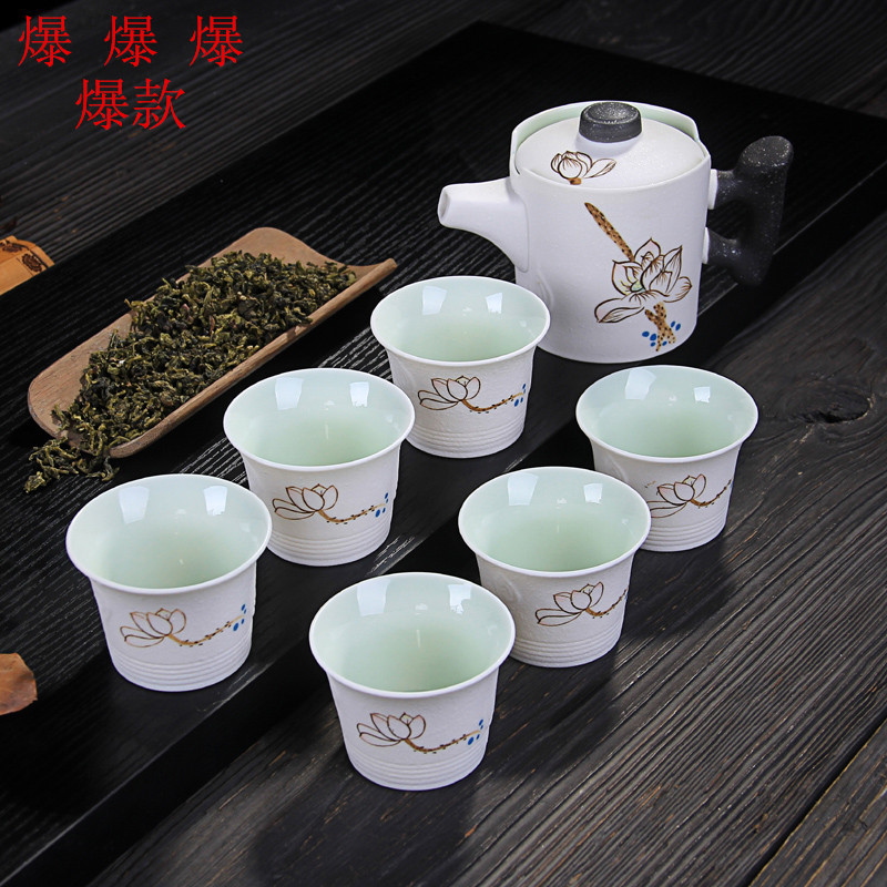 鼎臻 廠傢批發雪花釉茶具 廣告禮品定製  特價功夫茶具套組工廠,批發,進口,代購