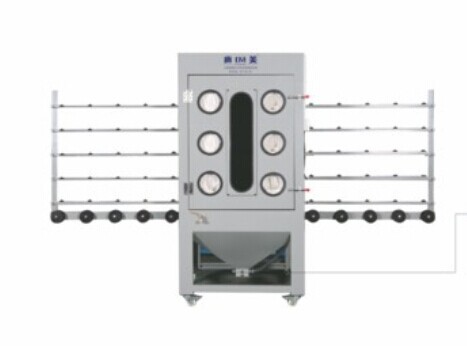 廣美玻璃手動玻璃噴砂機 設排塵裝備 玻璃噴砂機PS-S001工廠,批發,進口,代購