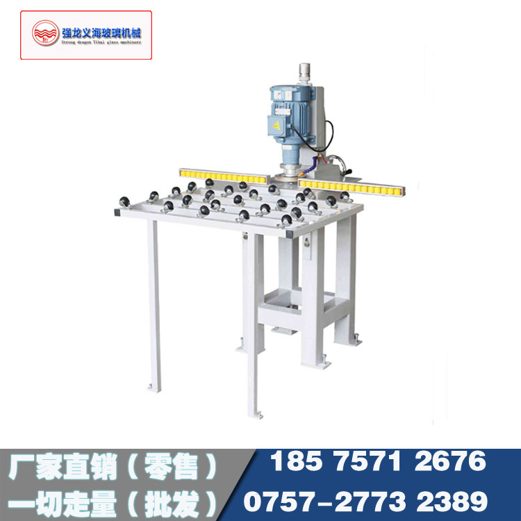 單頭小型簡易玻璃直線磨邊機 小型磨玻璃直線圓邊機 直線鴨嘴邊批發・進口・工廠・代買・代購