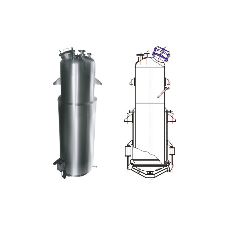 定製中藥提取罐 不銹鋼多動能靜動態提取罐  直筒型工廠,批發,進口,代購