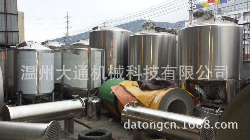 存儲罐 不銹鋼保溫貯罐 衛生級儲罐 啤酒發酵系統發酵罐工廠,批發,進口,代購