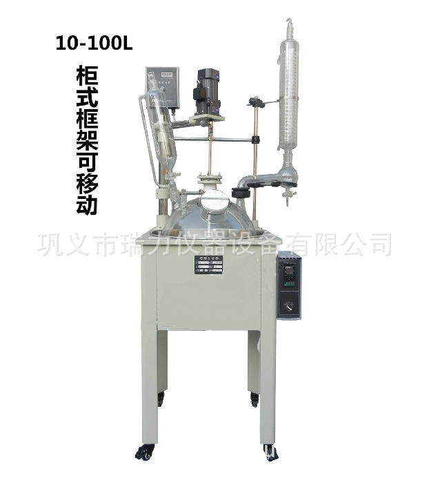 【廠傢直銷 現貨供應】F212100L單層玻璃反應釜瑞力機器工廠,批發,進口,代購