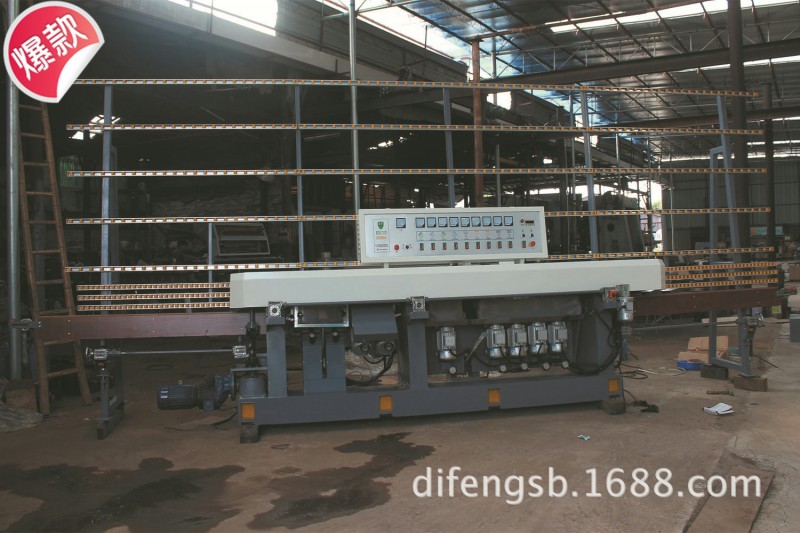供應DF-960S多級直線玻璃磨邊機 直邊打磨機 可磨0-60度斜麵批發・進口・工廠・代買・代購