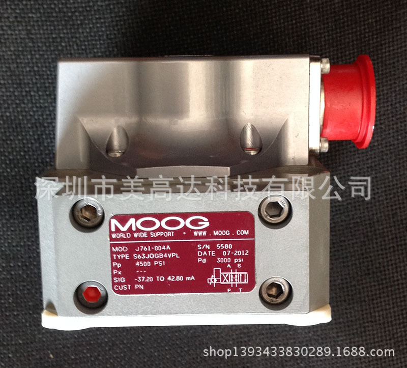 原裝moog 穆格 J761-004A雙噴檔伺服閥，電廠專用工廠,批發,進口,代購