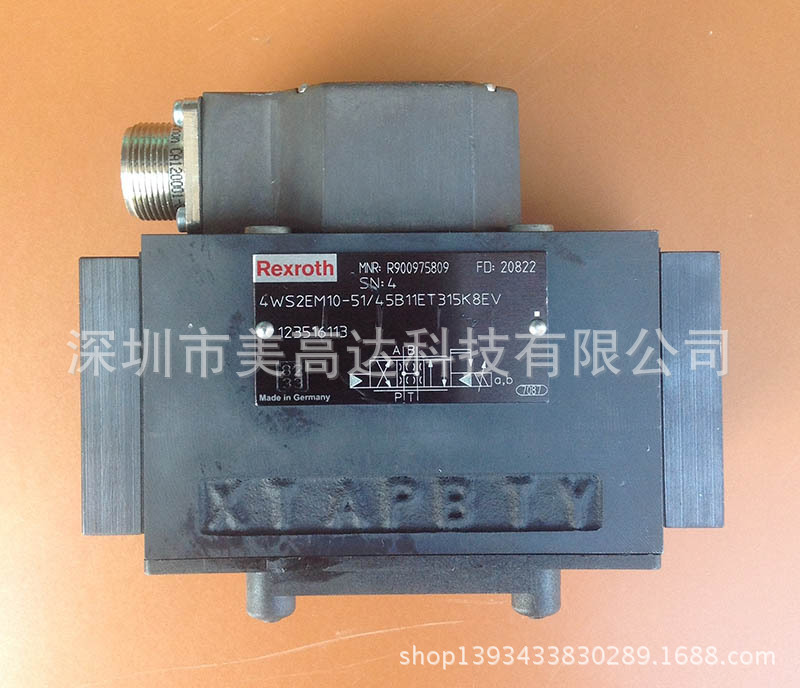 原裝力士樂 rexroth 4WS2EM10 51/45B11ET315K8EV 雙噴檔伺服閥工廠,批發,進口,代購