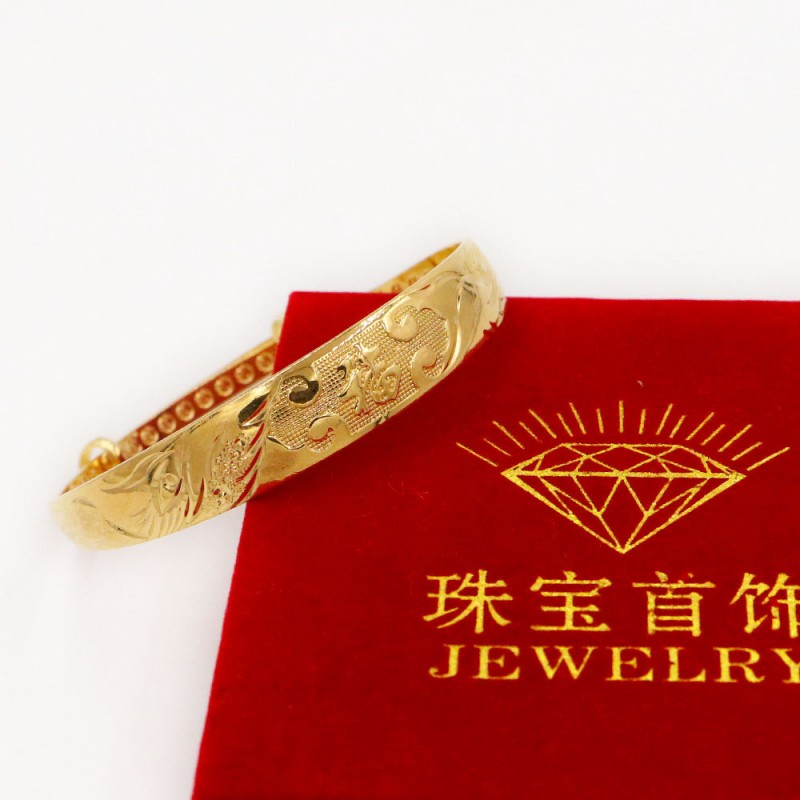 地攤黃銅手鐲批發黃銅首飾現場加工歐幣金飾品 銅 推拉大小可調節工廠,批發,進口,代購