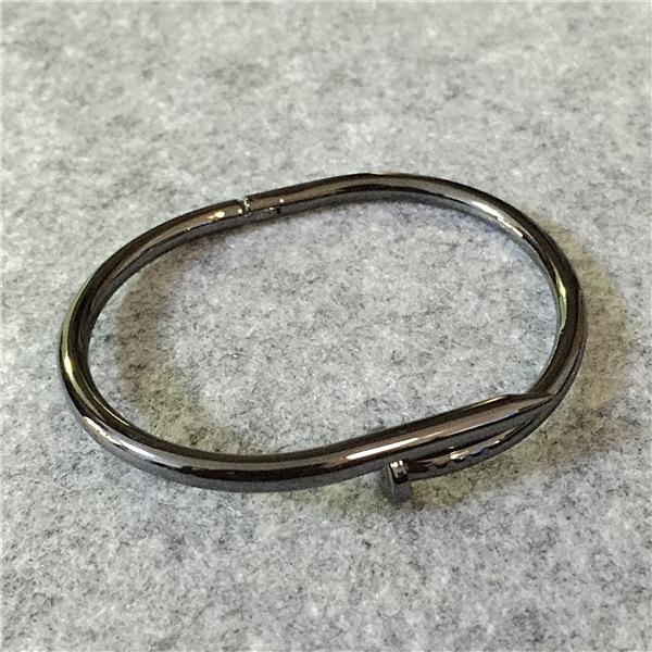 外貿飾品批發 釘子情侶款手鐲 玫瑰金手環韓國明星飾品一件代發工廠,批發,進口,代購