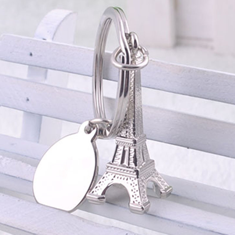 金屬鑰匙扣 迷你巴黎鐵塔鑰匙鏈創意促銷小禮品廣告活動贈送刻字批發・進口・工廠・代買・代購
