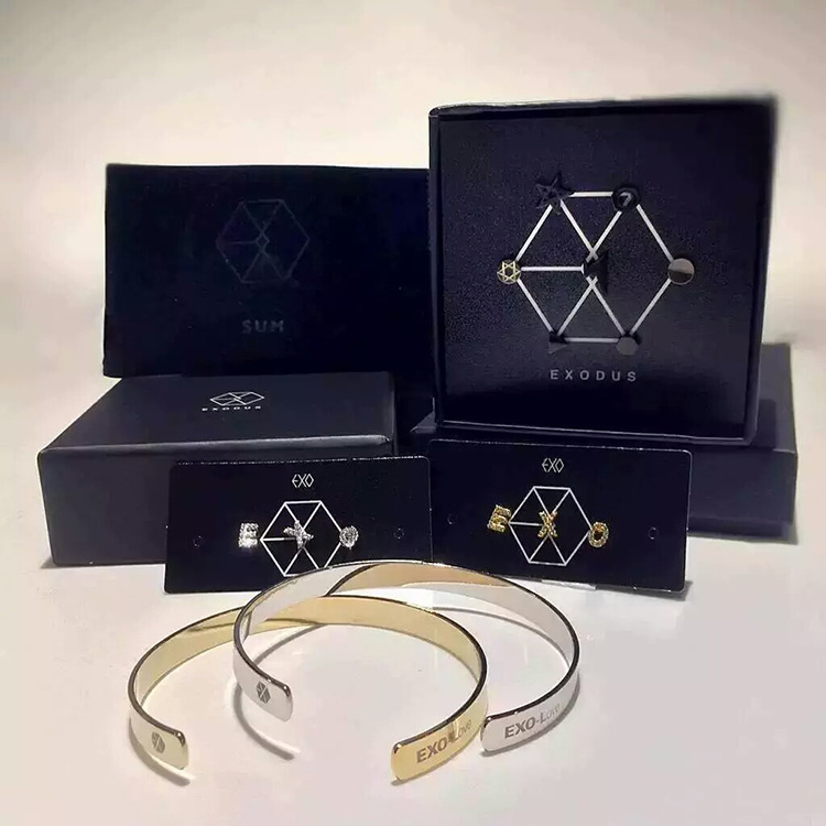 exo手鐲手環鹿晗吳世勛smtown SUM COEX EXO官方同款周邊韓國飾品工廠,批發,進口,代購