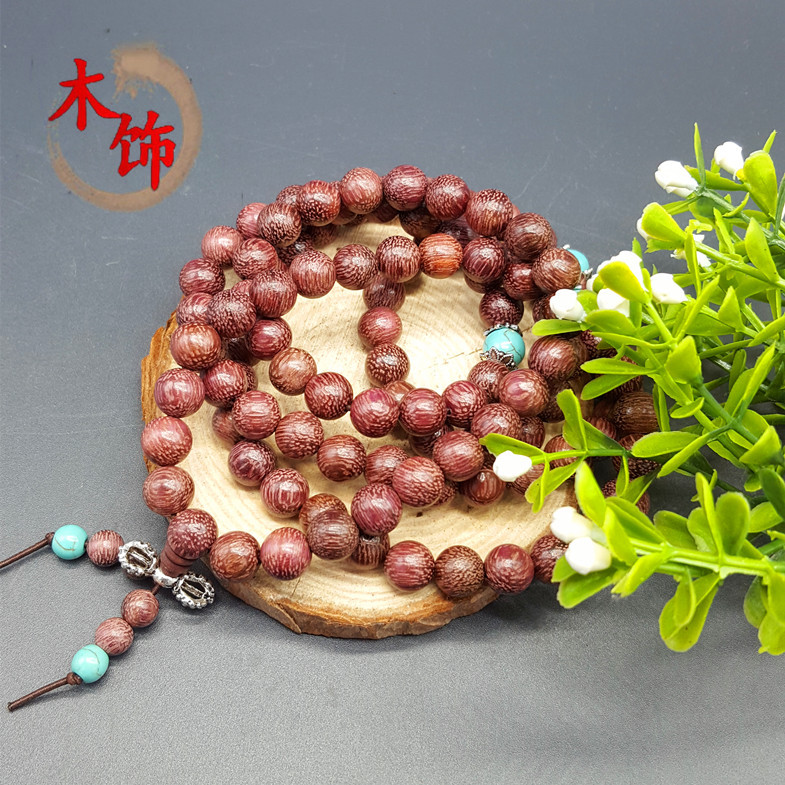 廠傢直銷 木質工藝品紫羅蘭佛珠手串 玫瑰檀108顆手鏈飾品工廠,批發,進口,代購