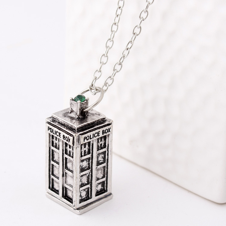 神秘博士項鏈 Doctor Who 歐美影視飾品 高品質電話亭項飾批發工廠,批發,進口,代購